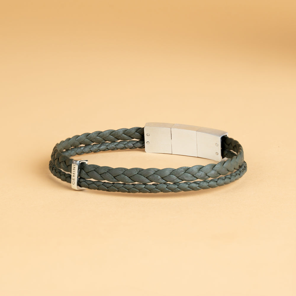 Gemini Genuine Leather store Bracelet