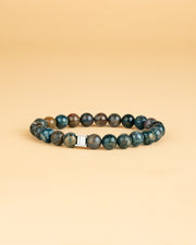 Bracelet with 8mm Pietersite stone