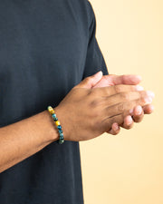 Bracelet with 8mm Tiger Eye stone